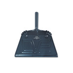 AbilityOne 7290002248308, SKILCRAFT, Steel Dustpan, 12w x 13.5l x 4h, Black View Product Image