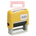 AbilityOne 7520012074231 SKILCRAFT Pre-Inked Message Stamp, RECEIVED, Red View Product Image