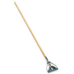 AbilityOne 7920002671218, SKILCRAFT, Wooden Mop Handle, Type I, Class I, 1.13" Dia. x 60 Long", Brown View Product Image