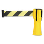 Tatco Safety Cone Topper Belt, 3 1/2" x 9 ft, Yellow/Black, Plastic/Nylon View Product Image