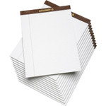 AbilityOne 7530013723108 SKILCRAFT Legal Pads, Wide/Legal Rule, 8.5 x 11.75, White, 50 Sheets, Dozen View Product Image