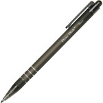 AbilityOne 7520014220314 SKILCRAFT Clean Click Retractable Ballpoint Pen, 1mm, Black Ink/Barrel, Dozen View Product Image