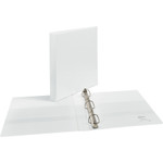 Avery Durable View Binder with DuraHinge and EZD Rings, 3 Rings, 1" Capacity, 11 x 8.5, White, (9301) View Product Image