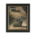 AbilityOne 7105014588210 SKILCRAFT Military-Themed Picture Frame, Army, Black, Wood, 8 1/2 x 11 View Product Image