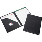 AbilityOne 7510014840004 SKILCRAFT Writing Portfolio - Standard, 8-1/2" x 11", Black View Product Image