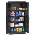 Tennsco 72" High Standard Cabinet (Unassembled), 36 x 24 x 72, Black View Product Image