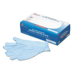 AbilityOne 8415014920179, SKILCRAFT Nitrile General Purpose Gloves, Blue, Medium, 9.5", 100/Box View Product Image