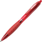 AbilityOne 7520014845271 SKILCRAFT VISTA Retractable Ballpoint Pen, 1mm, Red Ink, Translucent Red Barrel, Dozen View Product Image