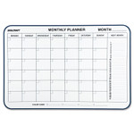 AbilityOne 7520014845263 SKILCRAFT Quartet 1-Month Cubicle Calendar Board, 24 x 36 View Product Image