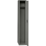 Tennsco Single Tier Locker, 12w x 18d x 72h, Medium Gray View Product Image