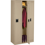 Tennsco Single Tier Locker, Three Units36w x 18d x 72h, Sand View Product Image