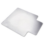 AbilityOne 7220015772530, SKILCRAFT PVC Chair Mats, High Pile Carpet, 60 x 46, Clear View Product Image