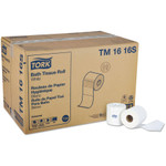 Tork Universal Bath Tissue, Septic Safe, 2-Ply, White, 500 Sheets/Roll, 96 Rolls/Carton TRKTM1616S View Product Image