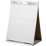 AbilityOne 7530015772170 SKILCRAFT Self-Stick Tabletop Easel Pad, 20 x 23, White, 20 Sheets View Product Image