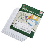 AbilityOne 7530015789293 SKILCRAFT Recycled Laser and Inkjet Labels, Inkjet/Laser Printers, 2 x 4, White, 10/Sheet, 25 Sheets/Pack View Product Image