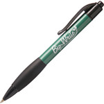 AbilityOne 7520015789307 SKILCRAFT BioWrite Retractable Ballpoint Pen, 1mm, Black Ink, Green Barrel, Dozen View Product Image