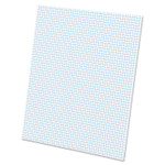 Ampad Quadrille Pads, 5 sq/in Quadrille Rule, 8.5 x 11, White, 50 Sheets TOP22002 View Product Image