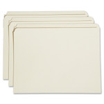 AbilityOne 7530015830557 SKILCRAFT Reinforced Top Tab File Folders, Straight Tab, Letter Size, Manila, 100/Box View Product Image