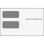 TOPS 1099 Double Window Envelope, Commercial Flap, Gummed Closure, 5.63 x 9, White, 24/Pack View Product Image