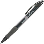 AbilityOne 7520015882363 SKILCRAFT BioWrite Retractable Gel Pen, 0.7mm, Black Ink, Translucent Black Barrel, Dozen View Product Image
