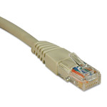 Tripp Lite Cat5e 350MHz Molded Patch Cable, RJ45 (M/M), 2 ft., Gray View Product Image