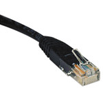 Tripp Lite Cat5e 350MHz Molded Patch Cable, RJ45 (M/M), 10 ft., Black View Product Image