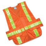 AbilityOne 8415015984873, SKILCRAFT, Safety Vest--Class 2 ANSI 107 2010 Compliant, Orange, One Size View Product Image