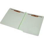 AbilityOne 7530015907105 SKILCRAFT End Tab Classification Folders, Letter Size, Light Green, 25/Box View Product Image