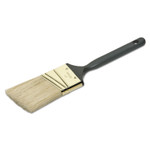 AbilityOne 8020015964251 SKILCRAFT 2" Angled Sash Paint Brush, Natural Bristle, Black Plastic Handle View Product Image