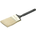 AbilityOne 8020015964254 SKILCRAFT 2 1/2" Angled Paint Brush, Natural Bristle, Black Plastic Handle View Product Image
