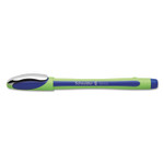 Stride Schneider Xpress Fineliner Stick Pen, 0.8mm, Blue Ink, Blue/Green Barrel, 10/Box View Product Image
