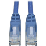 Tripp Lite Cat6 Gigabit Snagless Molded Patch Cable, RJ45 (M/M), 7 ft., Blue View Product Image