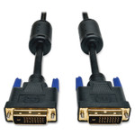 Tripp Lite DVI Dual Link Cable, Digital TMDS Monitor Cable, DVI-D (M/M), 6 ft., Black View Product Image