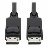 Tripp Lite DisplayPort Cable with Latches (M/M), 4K x 2K 3840 x 2160 @ 60Hz, 6 ft. View Product Image