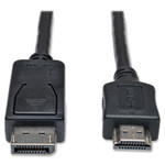 Tripp Lite DisplayPort to HDMI Cable Adapter (M/M), 6 ft., Black View Product Image