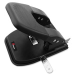 AbilityOne 7520016203314 SKILCRAFT Adjustable Two-Hole Punch, 1/4" Holes, Black View Product Image