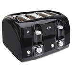 Sunbeam Extra Wide Slot Toaster, 4-Slice, 11 3/4 x 13 3/8 x 8 1/4, Black View Product Image