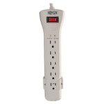 Tripp Lite Protect It! Surge Protector, 7 Outlets, 15 ft Cord, 2520 Joules, Light Gray View Product Image