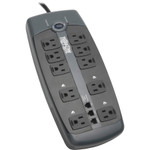 Tripp Lite Protect It! Surge Protector, 10 Outlets, 8 ft Cord, 2395 Joules, Black View Product Image