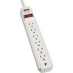 Tripp Lite Protect It! Surge Protector, 6 Outlets, 15 ft Cord, 790 Joules, Light Gray View Product Image