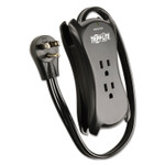 Tripp Lite Protect It! Travel-Size Surge Protector, 3 Outlets/2 USB, 1.5 ft Cord, 1050 J View Product Image