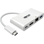 Tripp Lite USB 3.1 Gen 1 USB-C to HDMI Adapter, USB-A/USB-C PD Charging/Gigabit Ethernet View Product Image