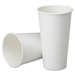 AbilityOne 7350016457875, SKILCRAFT, Disposable Paper Cups for Cold Beverages, White, 21 oz, 1,000/Box View Product Image