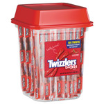 Twizzlers Strawberry Twizzlers Licorice, Individually Wrapped, 2lb Tub View Product Image