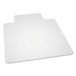 AbilityOne 7220016568324, SKILCRAFT Biobased Chair Mat for Hard Floors, 46 x 60, 25 x 12 Lip, Clear View Product Image