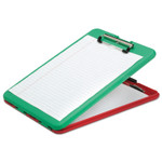 AbilityOne 7520016535890 SKILCRAFT Portable Desktop Clipboard, 9 1/2 x 13 1/2, Red/Green View Product Image
