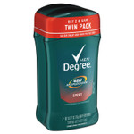 Degree Men Dry Protection Antiperspirant, Sport Scent, 2.7 oz, 6/Carton View Product Image