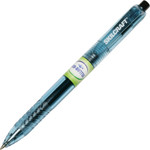 AbilityOne 7520016580393 SKILCRAFT Eco-Bottle Retractable Gel Pen, 0.7mm, Black Ink, Translucent Black Barrel, Dozen View Product Image