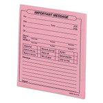 Universal Important Message Pink Pads, 4 1/4 x 5 1/2, 50/Pad, Dozen View Product Image
