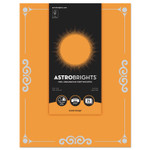 Astrobrights Foil Enhanced Certificates, 8 1/2" x 11", Cosmic Orange, 25/Pk View Product Image